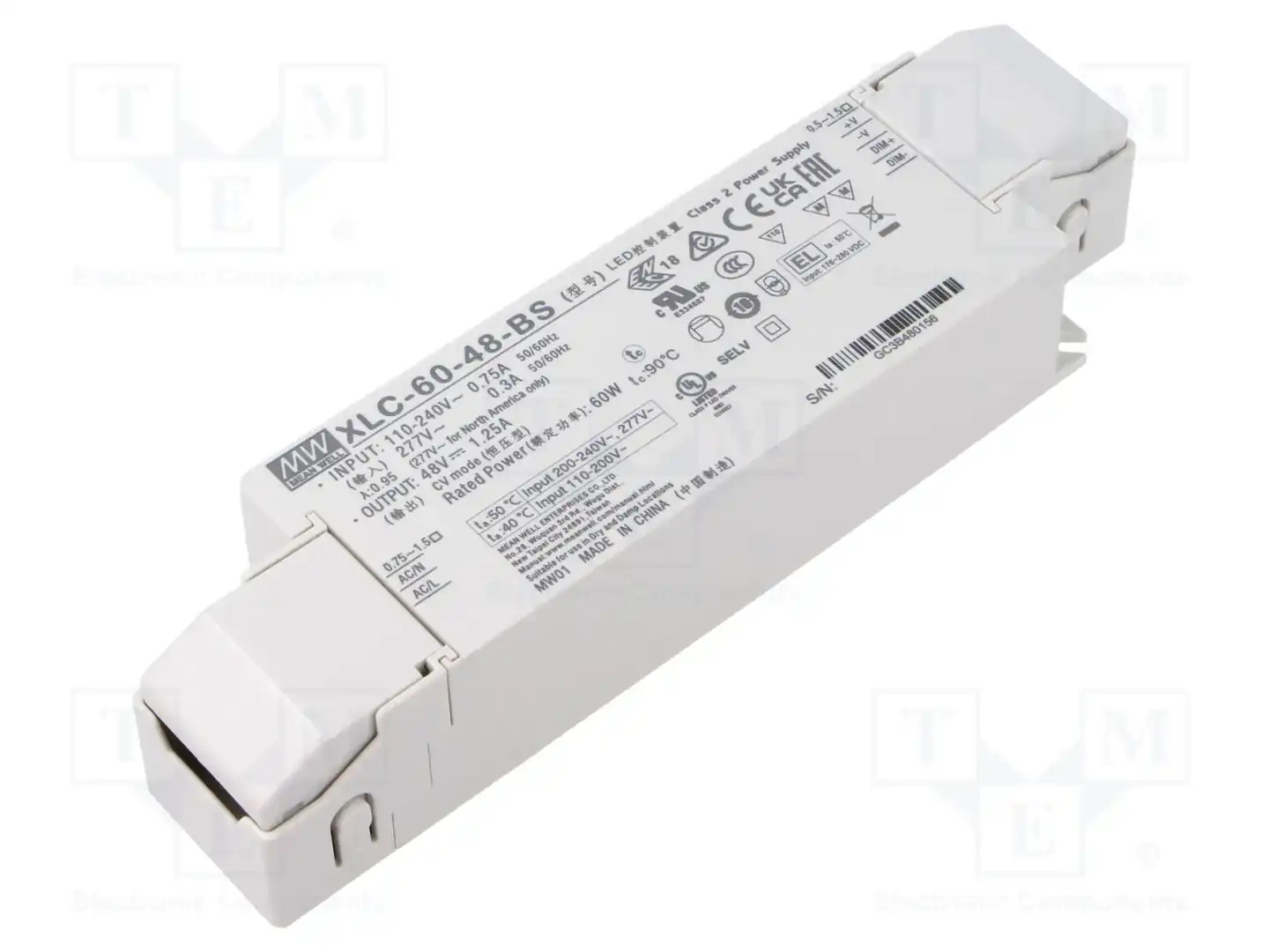 MEAN WELL XLC-60-48-BS — Блоки питания для LED