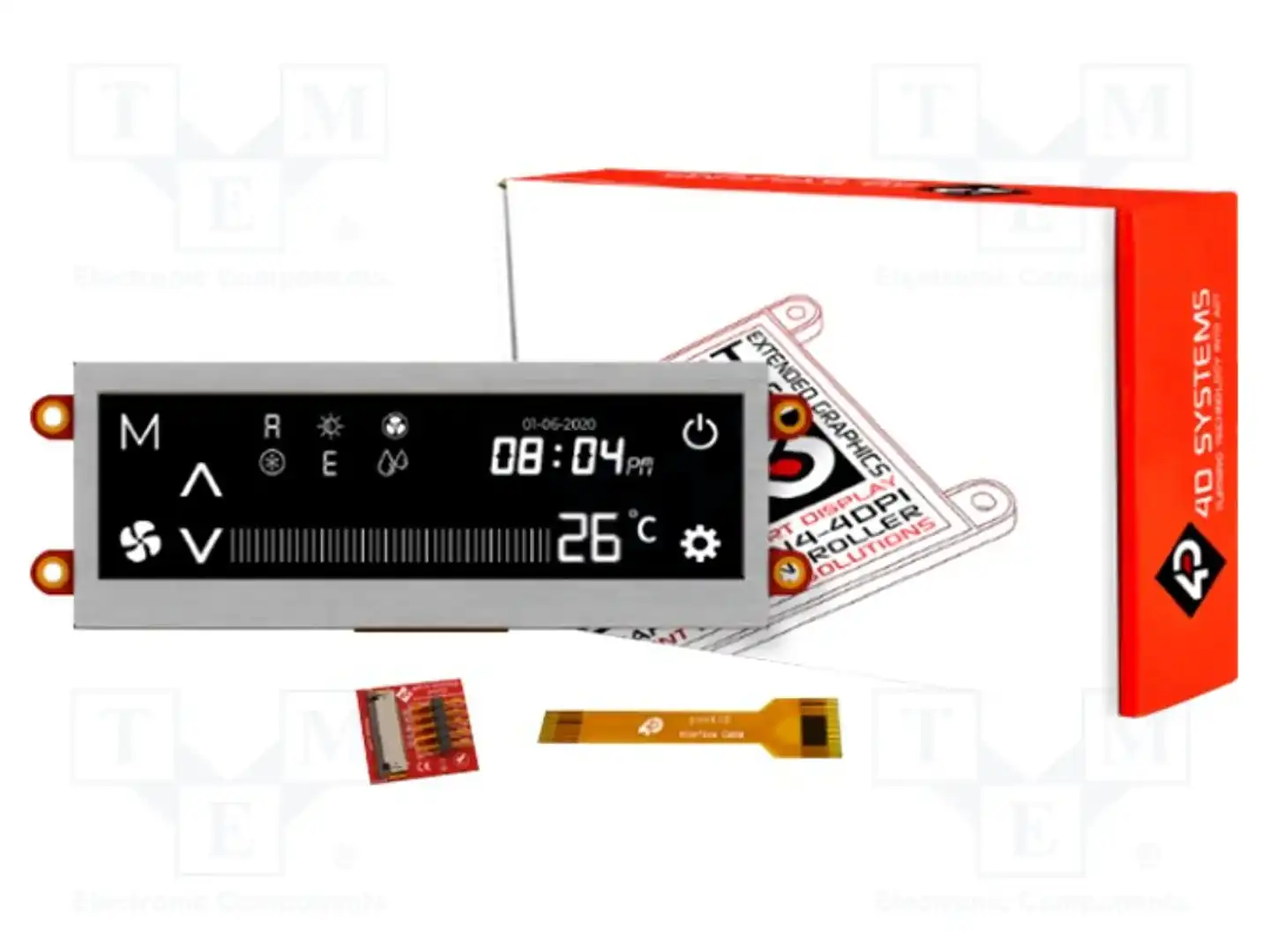 4D Systems PIXXILCD-39P4 — Интеллигентные дисплеи