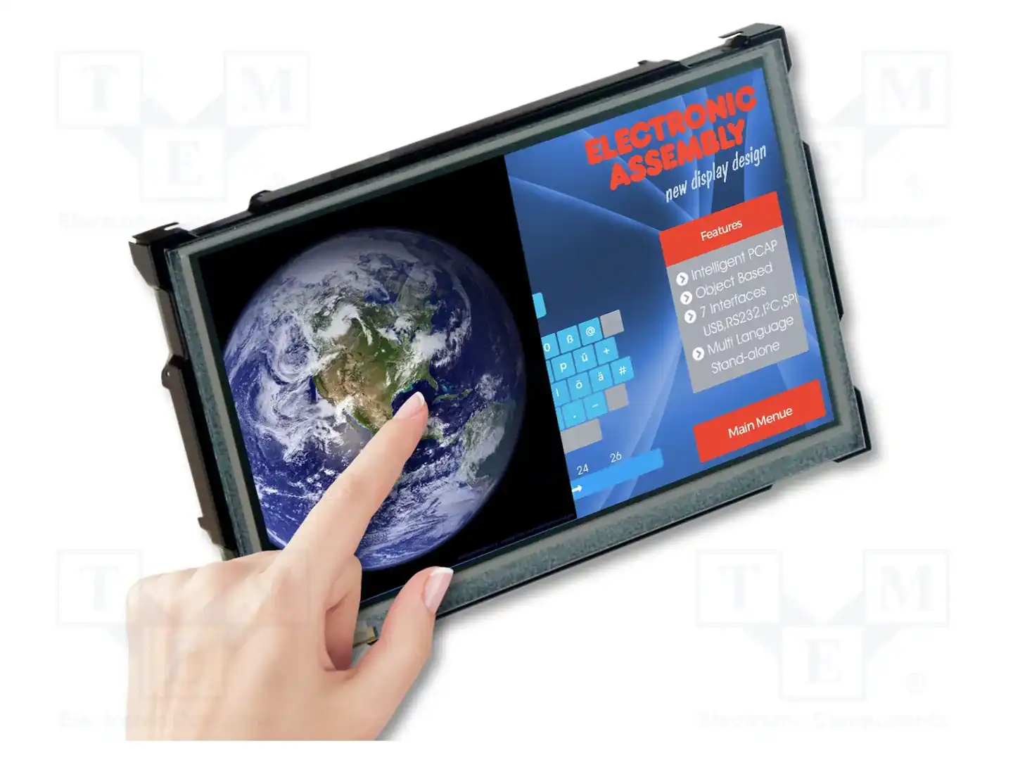 DISPLAY VISIONS EA UNITFT050-ATP — Интеллигентные дисплеи
