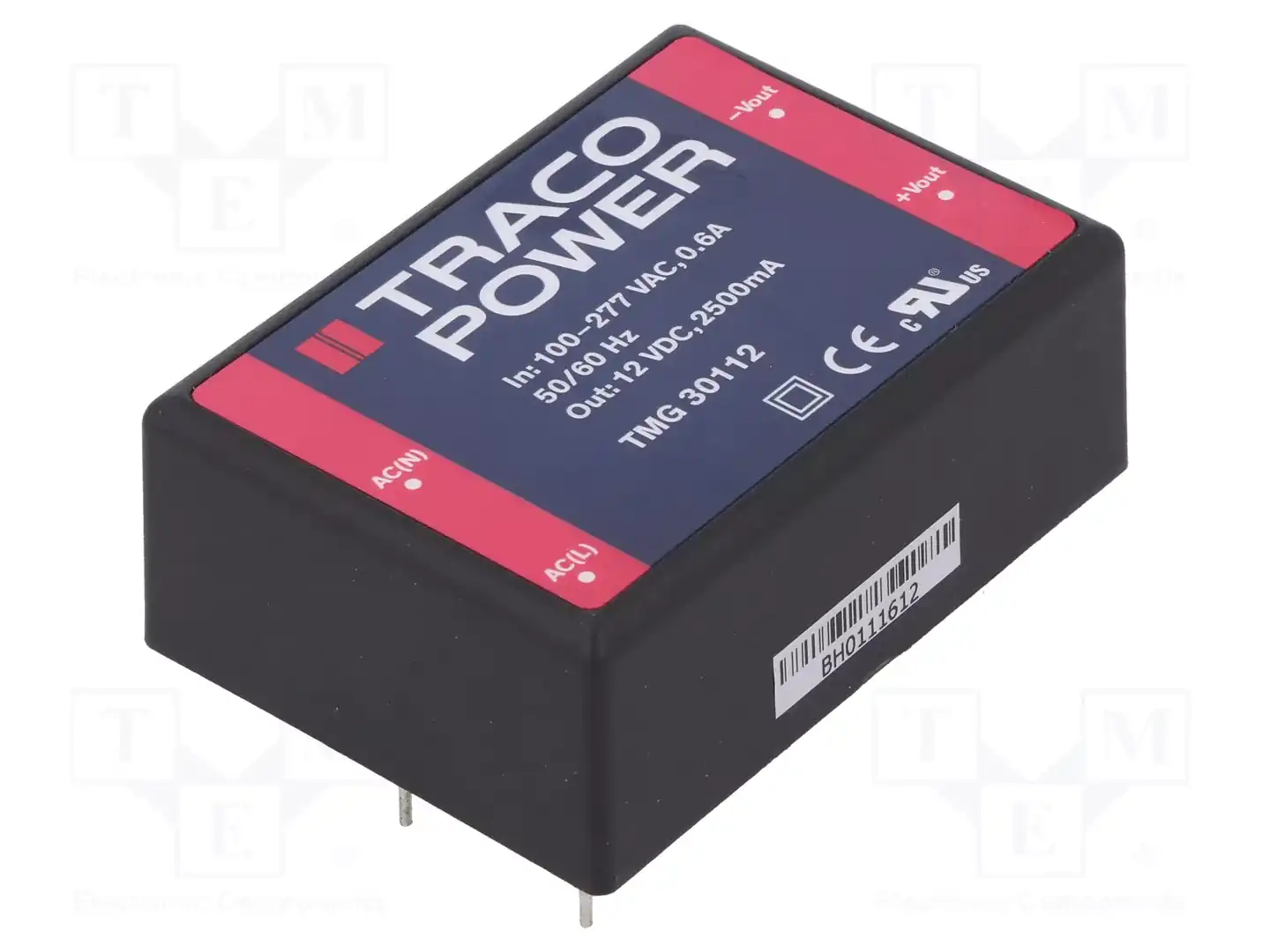 TRACO POWER TMG 30112 — Преобразователи AC/DC для PCB