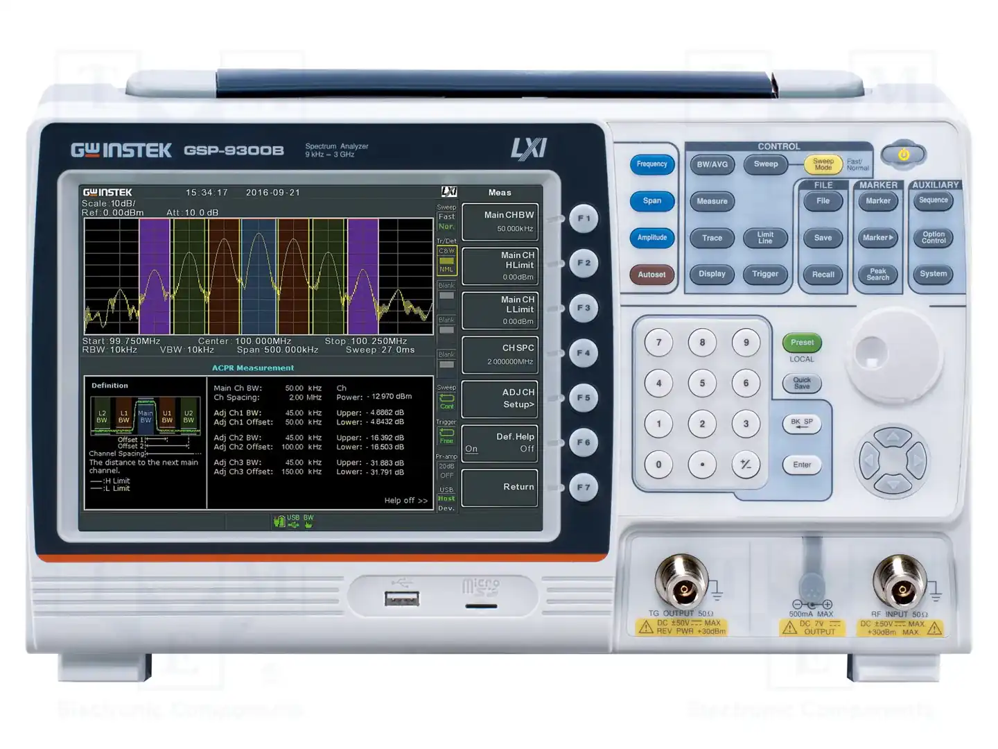 GW INSTEK GSP-9300B — Анализаторы спектра