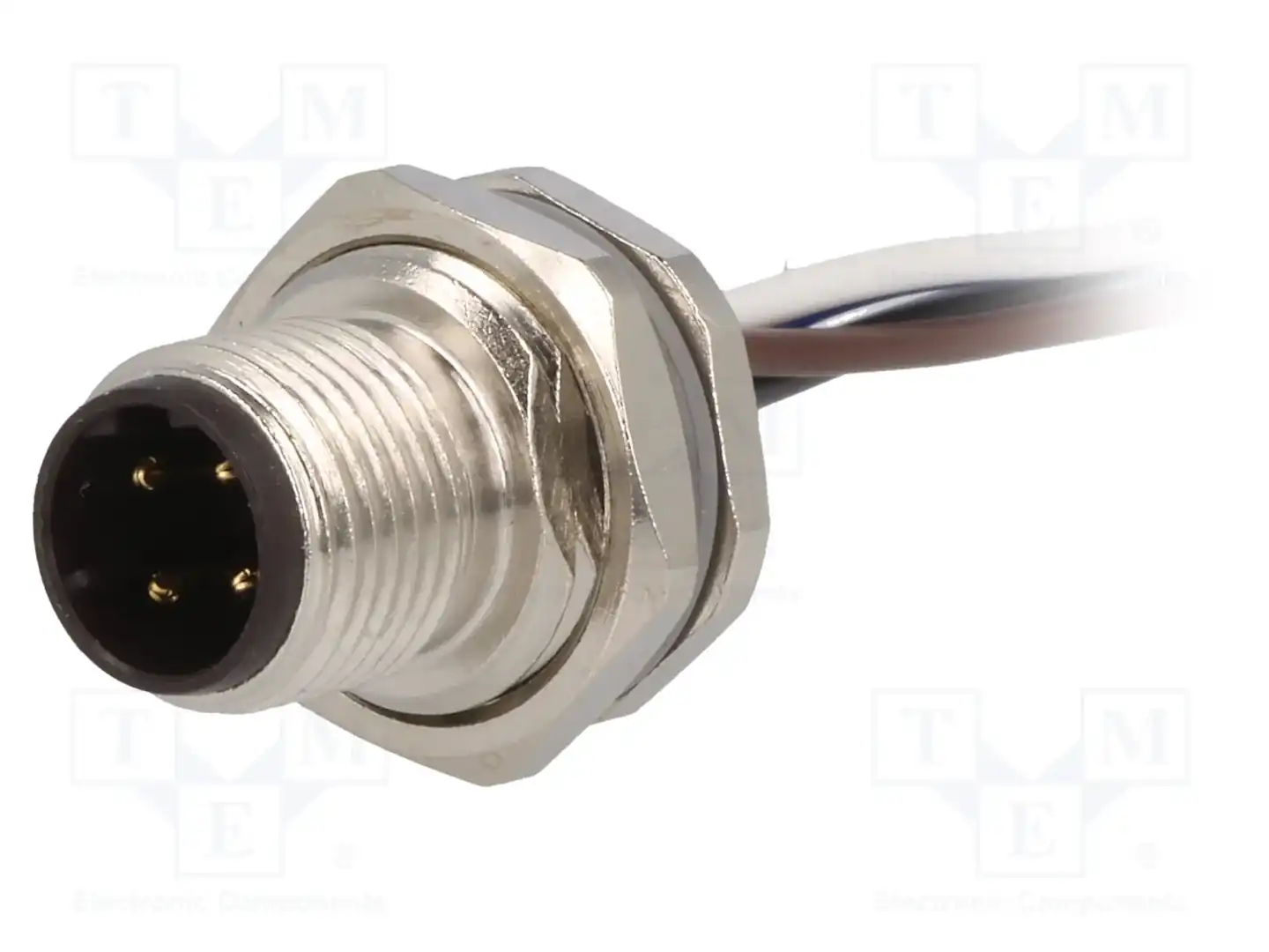 TE Connectivity T4171010504-001 — Вилки и гнезда M12