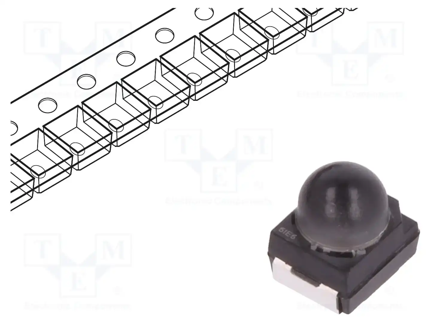 ams OSRAM LY T64F-CADB-46-1 — Светодиоды SMD цветные