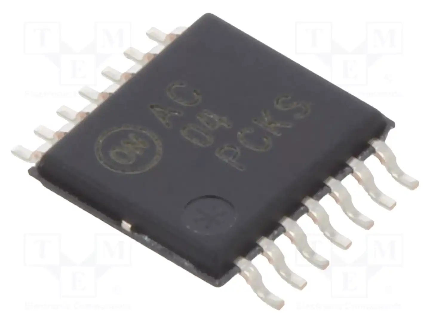 onsemi 74AC04MTC — Ворота, инверторы