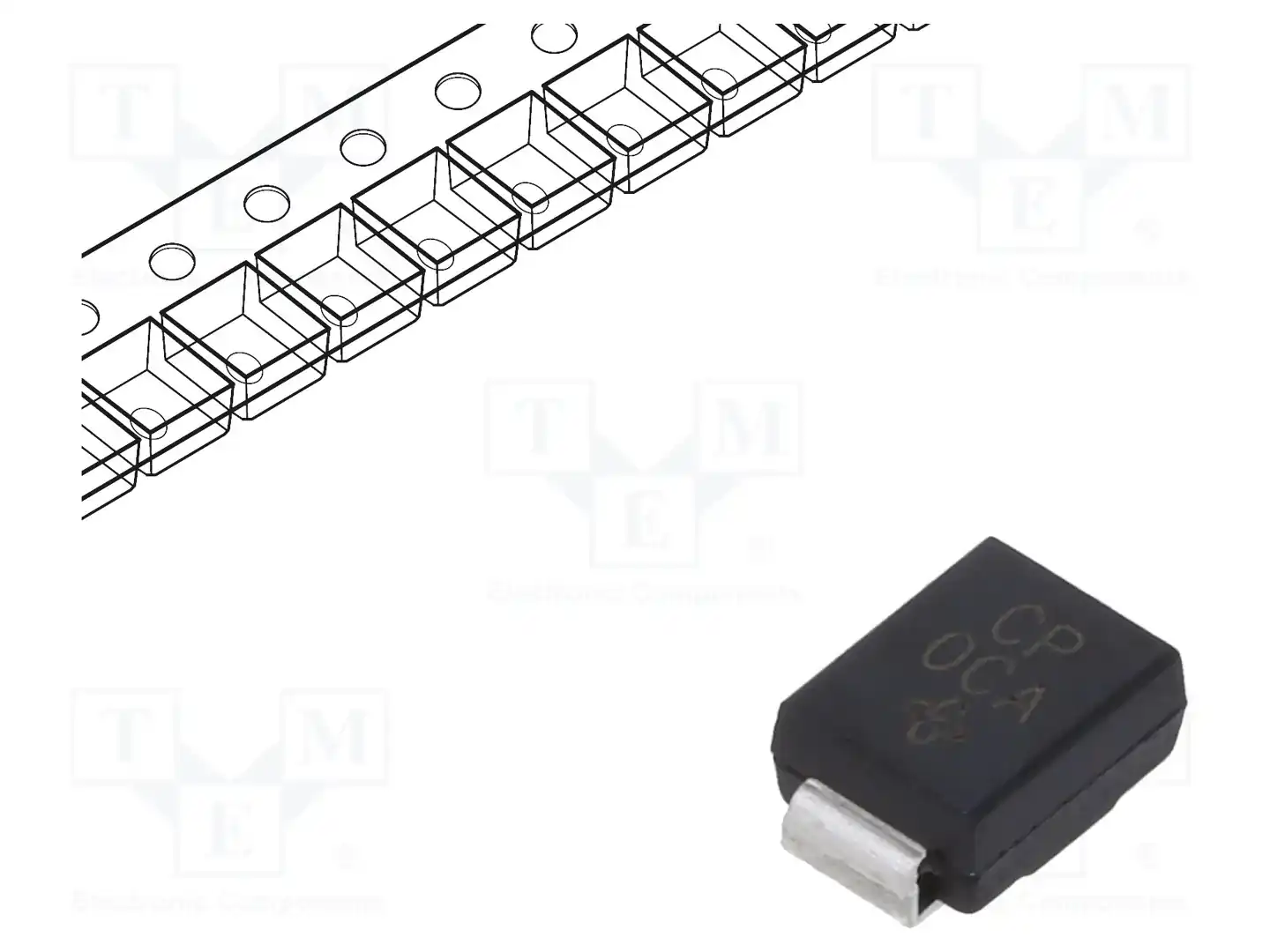 VISHAY SMBJ36CA-E3/52 — Диоды TVS SMD двунаправленные