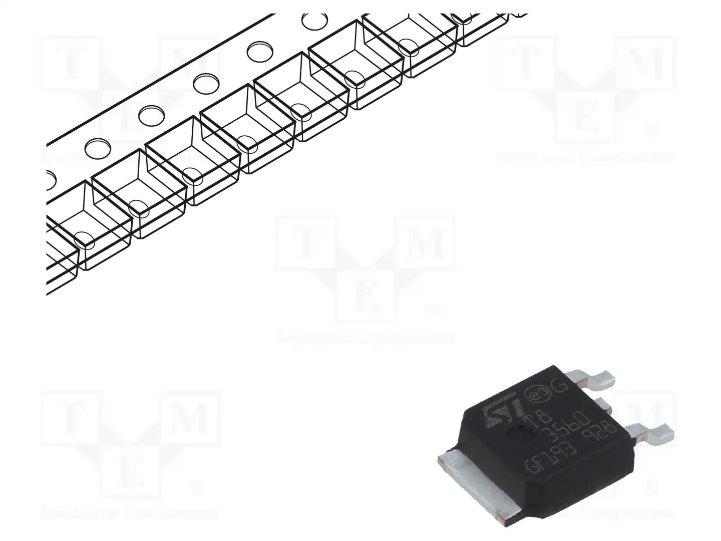 STMicroelectronics T835-600B-TR — Симисторы