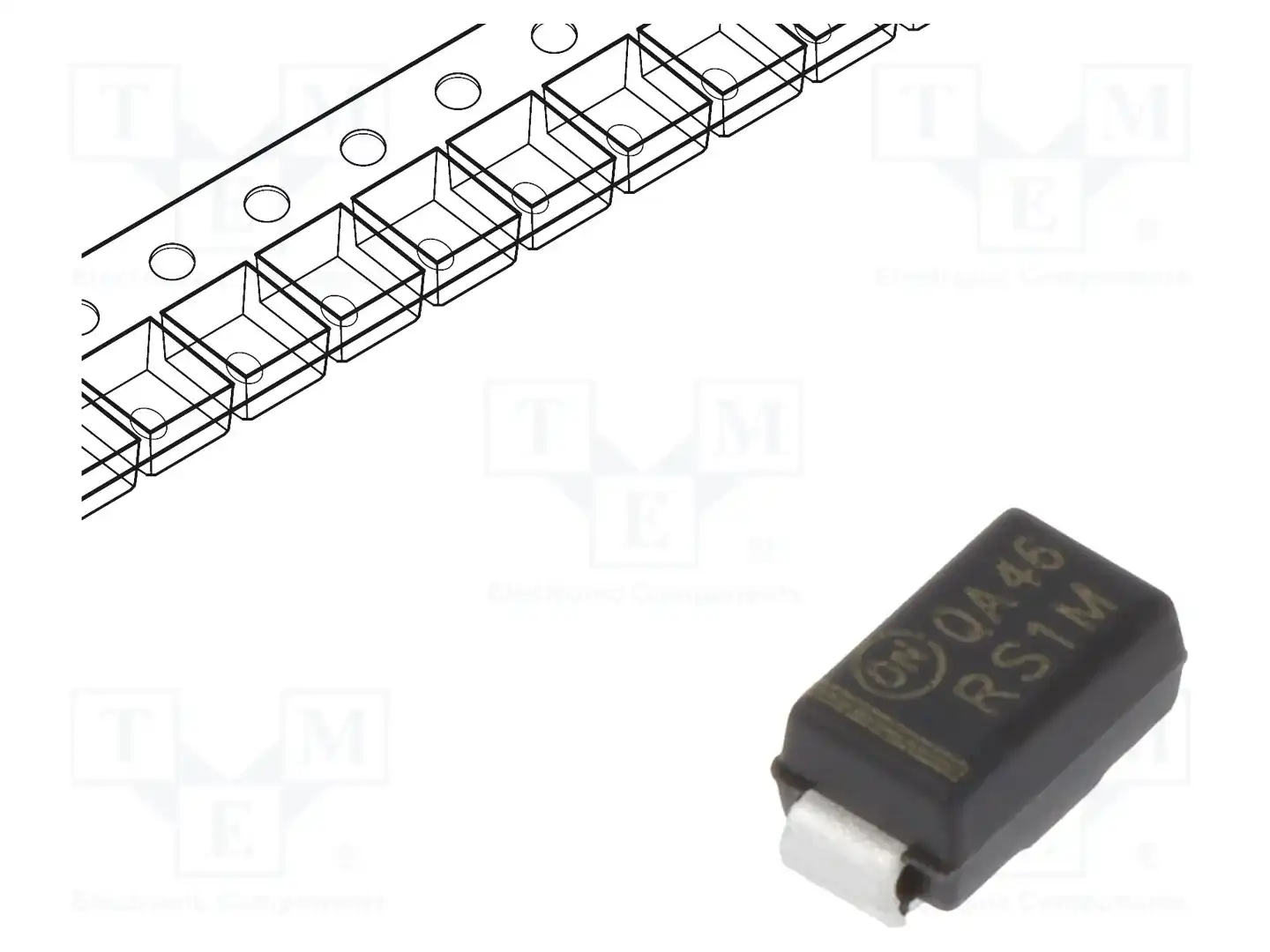 onsemi RS1M — Универсальные диоды SMD
