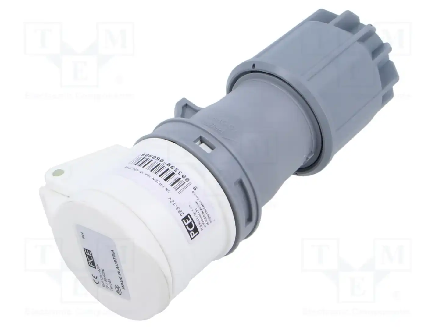 PCE 283-12V — Многофазные разъемы IEC 60309