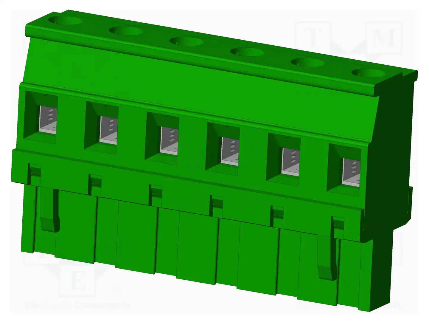 AMPHENOL ANYTEK TS06A15A0000G — Клеммные колодки разъемного типа