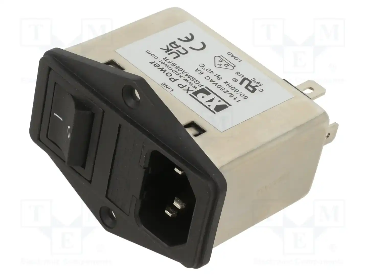 XP POWER FGSMA06BFR — Разъемы IEC 60320