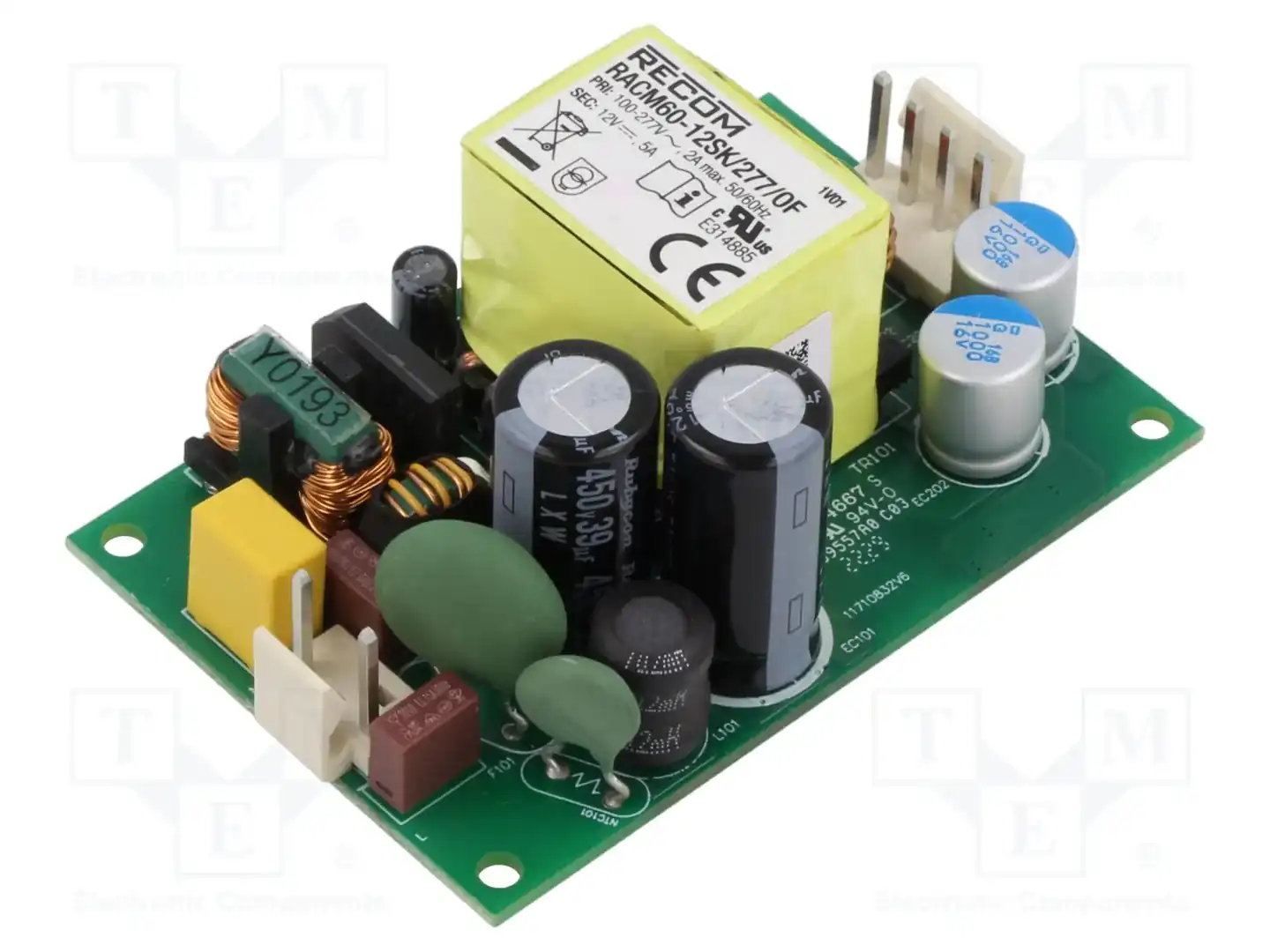RECOM RACM60-12SK/277/OF-T — Открытые блоки питания