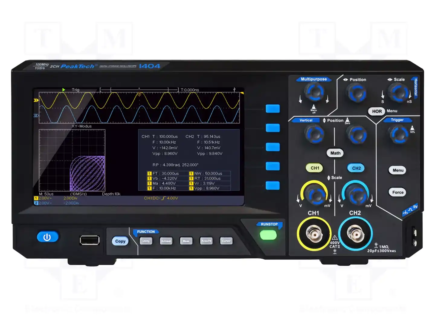 PEAKTECH P 1404 — Осциллоскопы цифровые