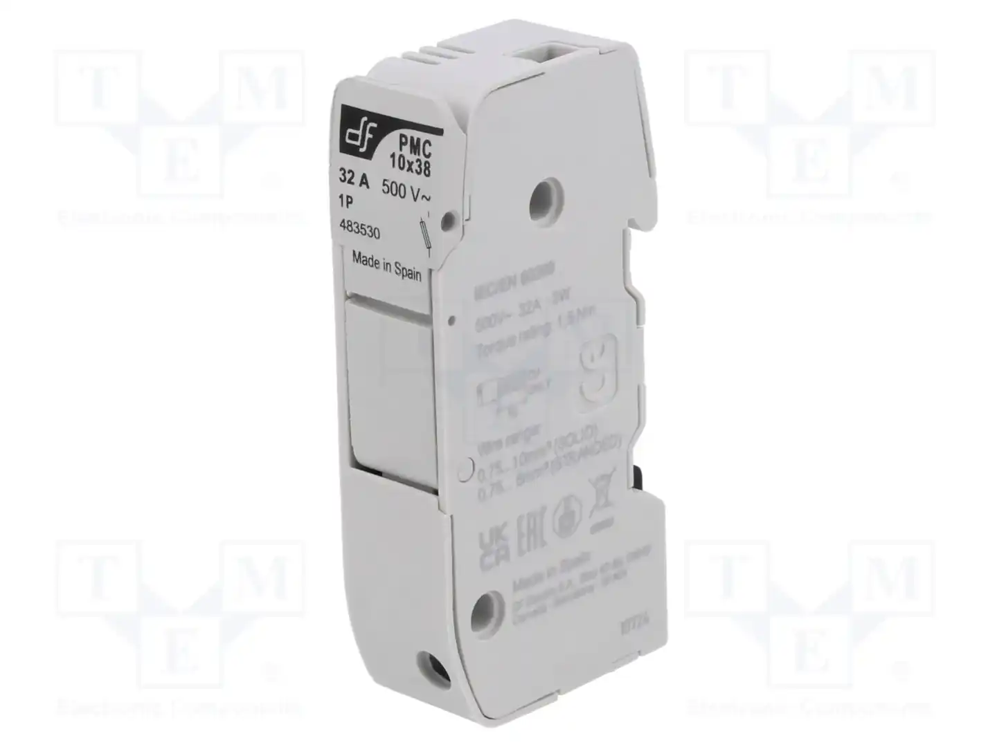 DF ELECTRIC 483530 — Гнезда предохранительные на DIN-рейку