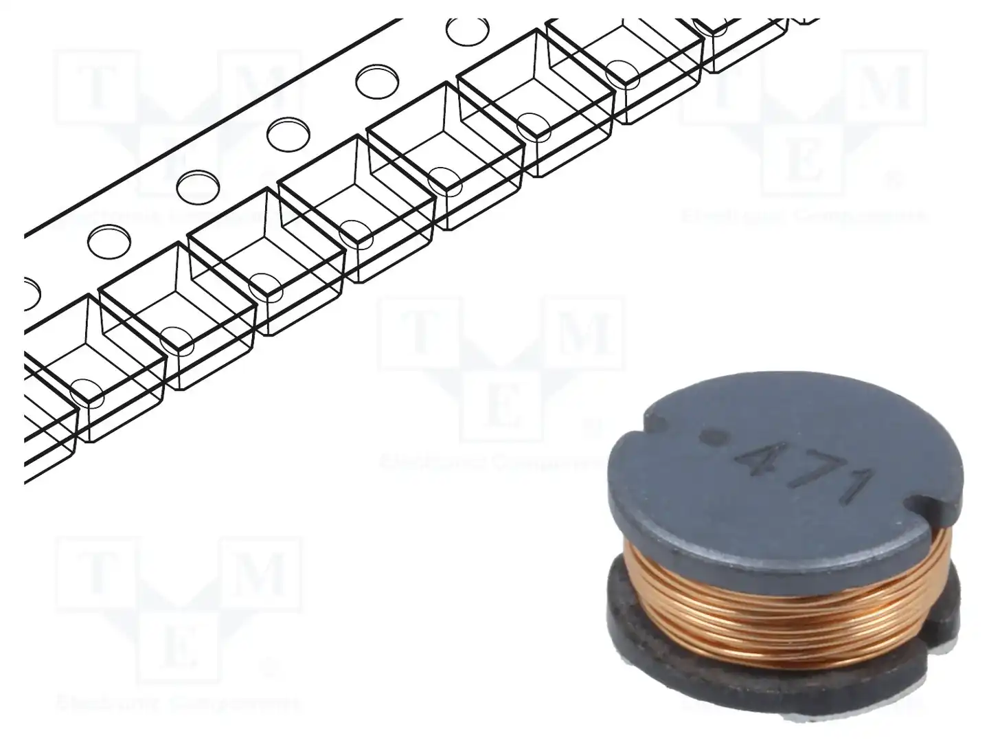 BOURNS SDR1006-471KL — Дроссели