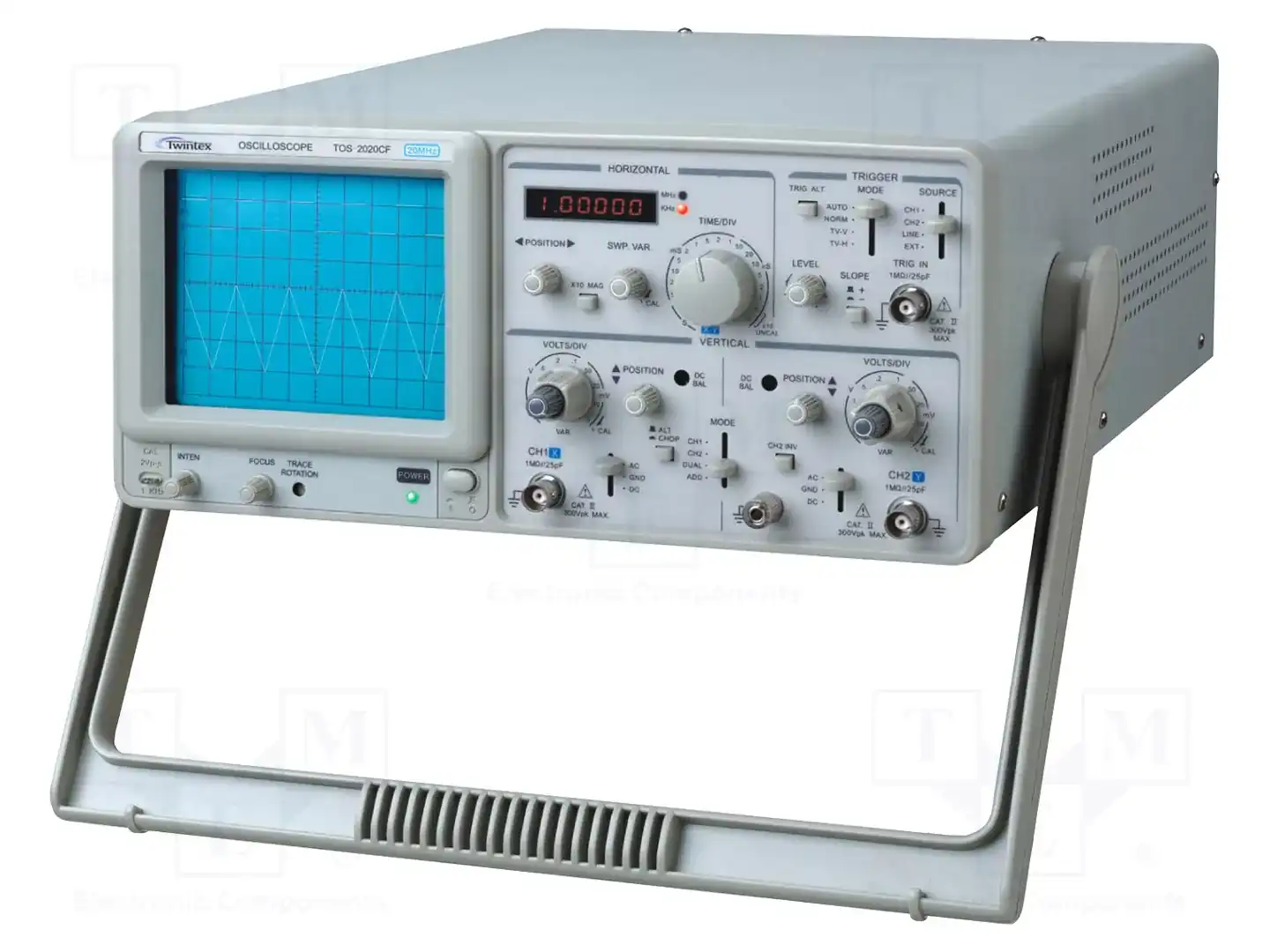 TWINTEX TOS-2020CF — Осциллоскопы аналоговые