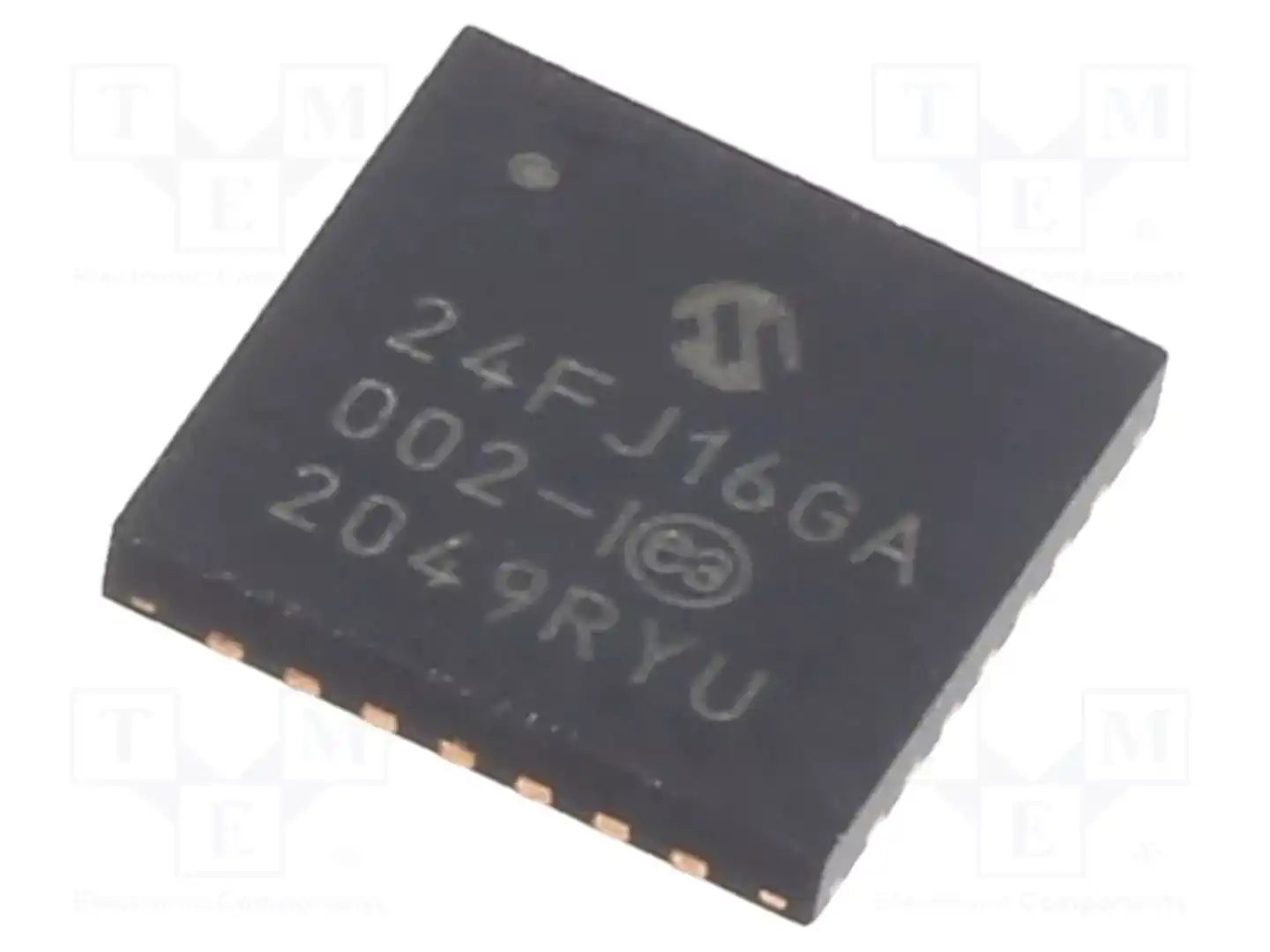 Microchip Technology PIC24FJ16GA002-I/ML — Линейка PIC 16-bit