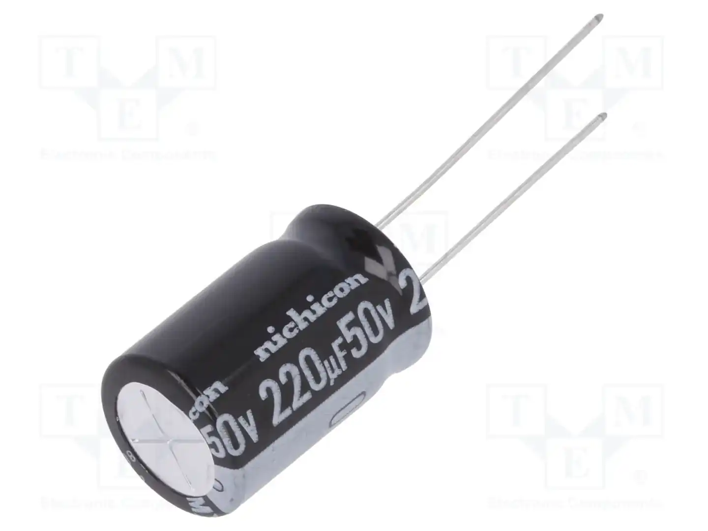 NICHICON UKL1H221MHD — Конденсаторы электролитические THT