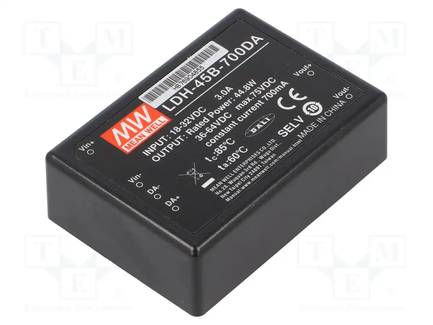 MEAN WELL LDH-45B-700DA — Преобразователи DC/DC