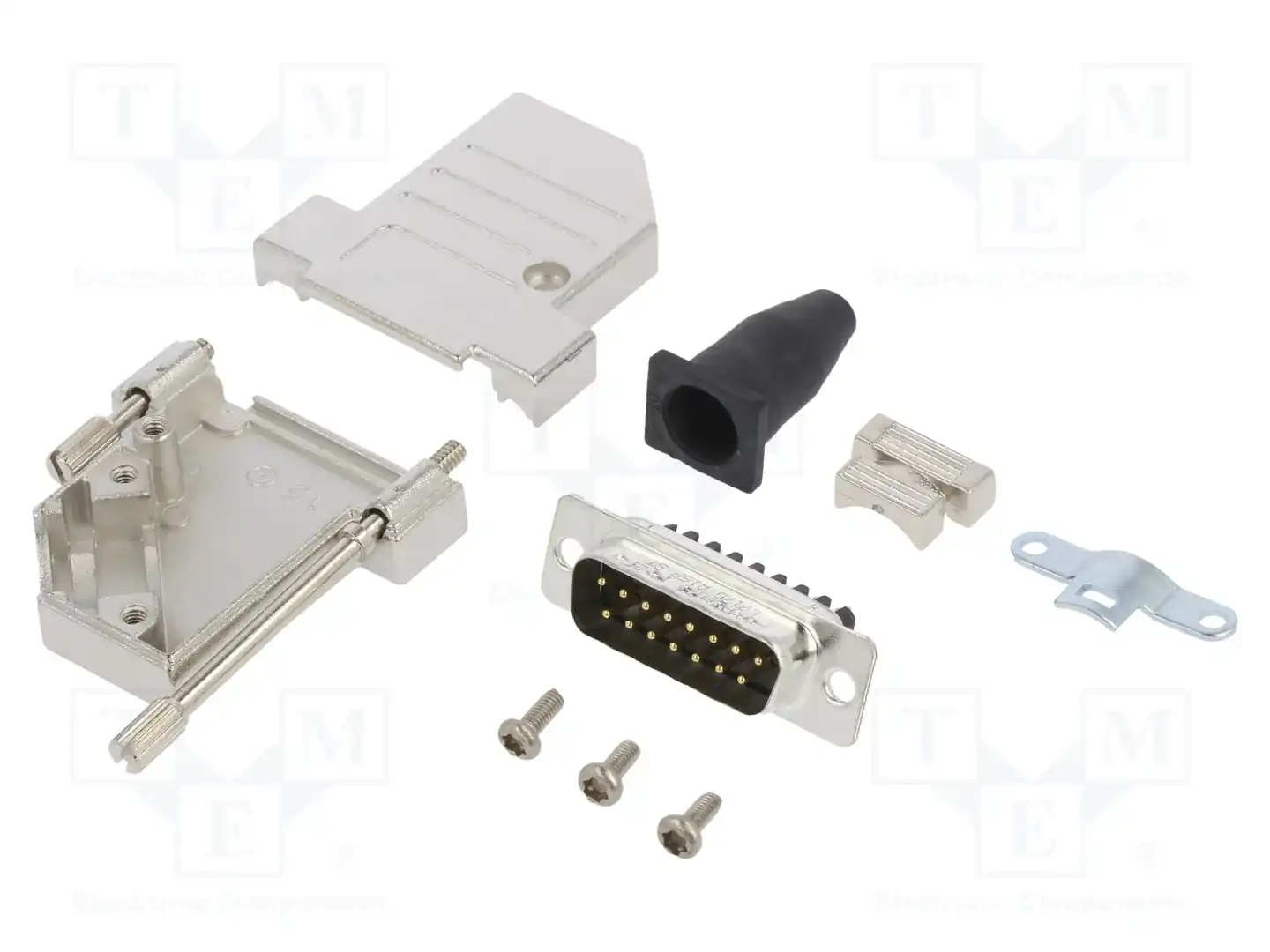 AMPHENOL COMMUNICATIONS SOLUTIONS L17DTSL15-RG-LJS-S+L717DA15PST — Комплектные штекеры D-Sub