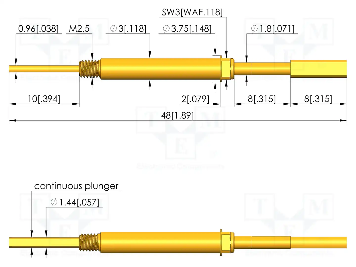 INGUN GKS-803 102 216 A 5002 M — Измерительные щупы