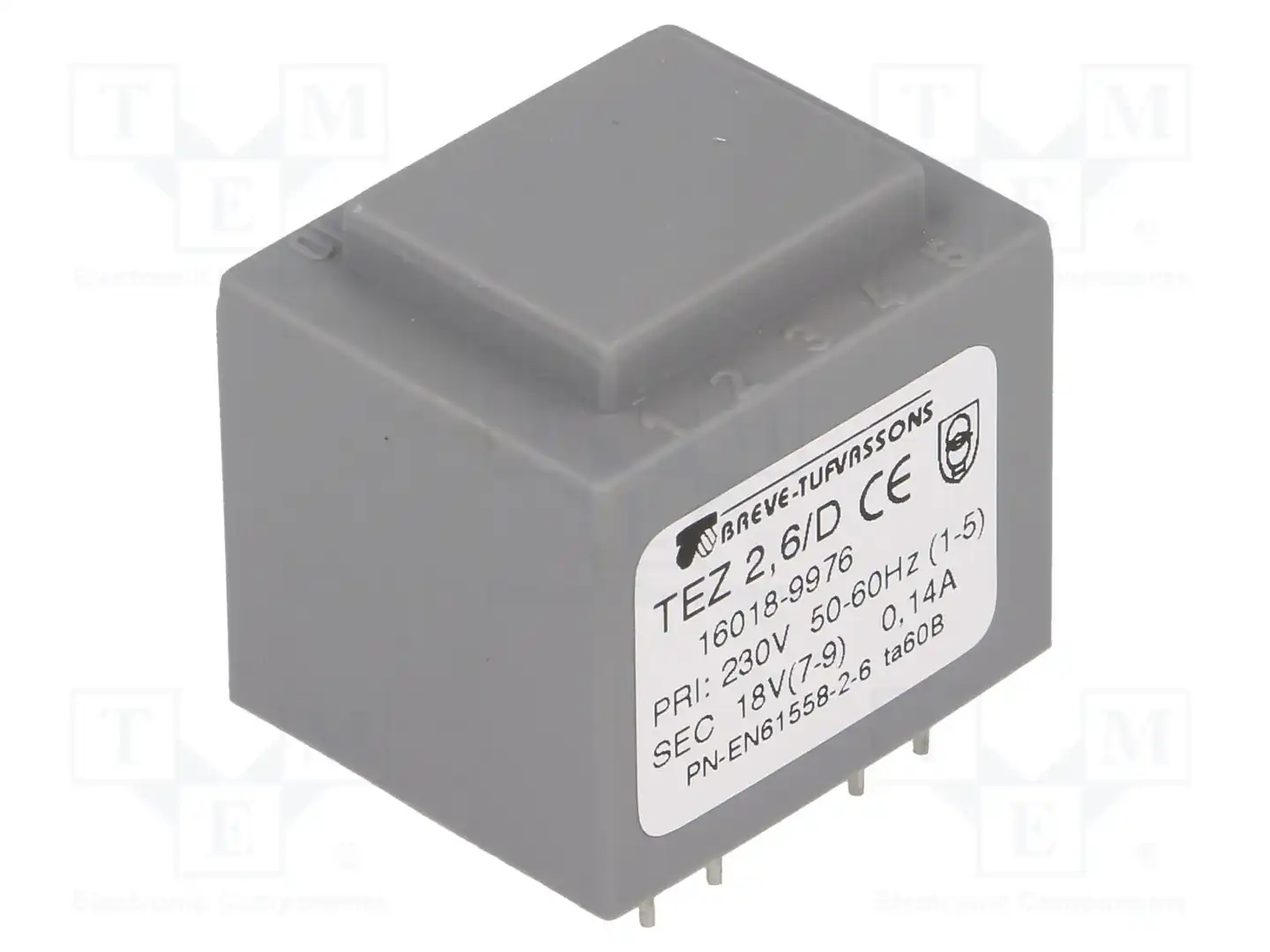 BREVE TUFVASSONS 16018-9976 — Трансформаторы PCB