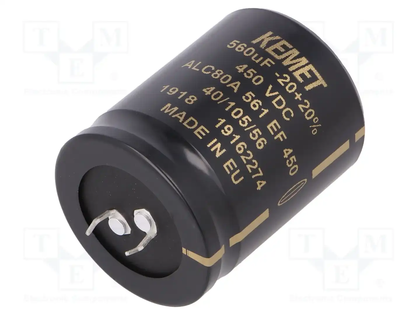KEMET ALC80A561EF450 — Конденсаторы электролитические SNAP-IN