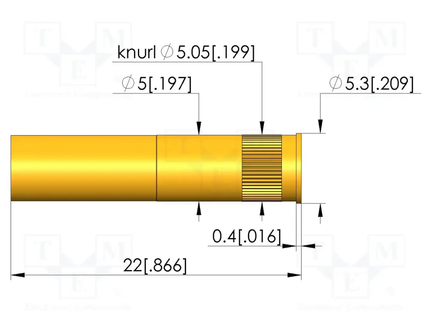 INGUN KS-810R — Гнёзда для измерительных щупов