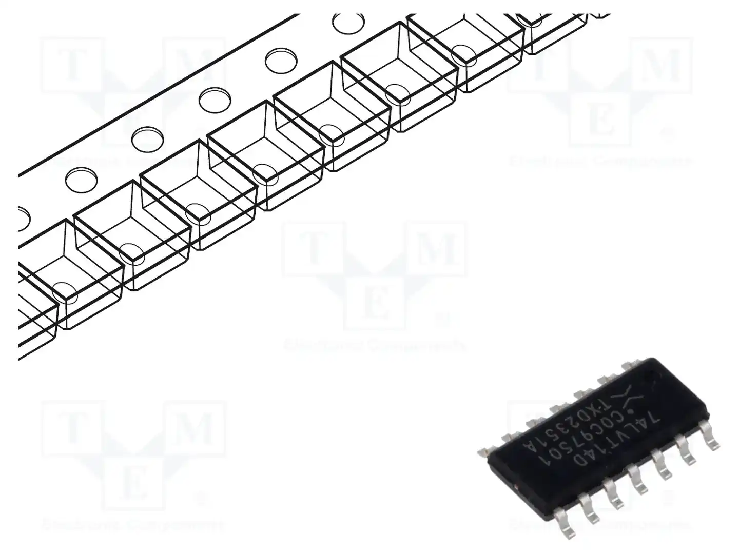 NEXPERIA 74LVT14D,118 — Ворота, инверторы