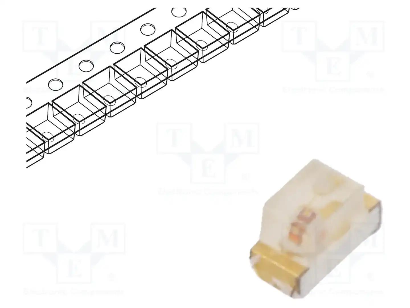 KINGBRIGHT ELECTRONIC KP-1608EC — Светодиоды SMD цветные
