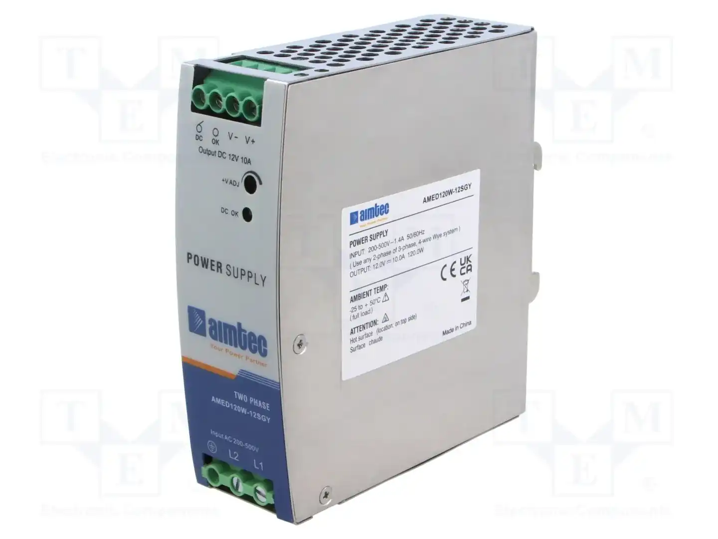 AIMTEC AMED120W-12SGY — Блоки питания на DIN-рейку