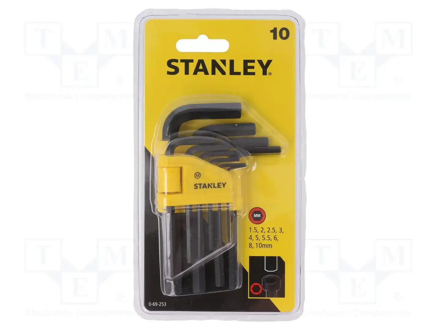 STANLEY 0-69-253 — Шестигранные и звездообразные ключи