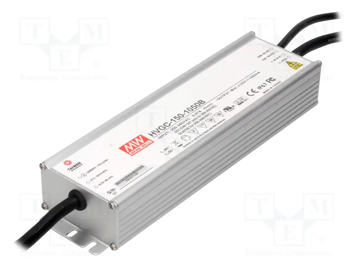 MEAN WELL HVGC-150-1050B — Блоки питания для LED