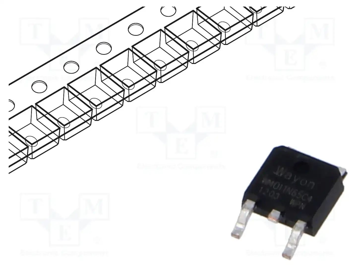 WAYON WMO11N65C4 — Транзисторы с каналом N SMD