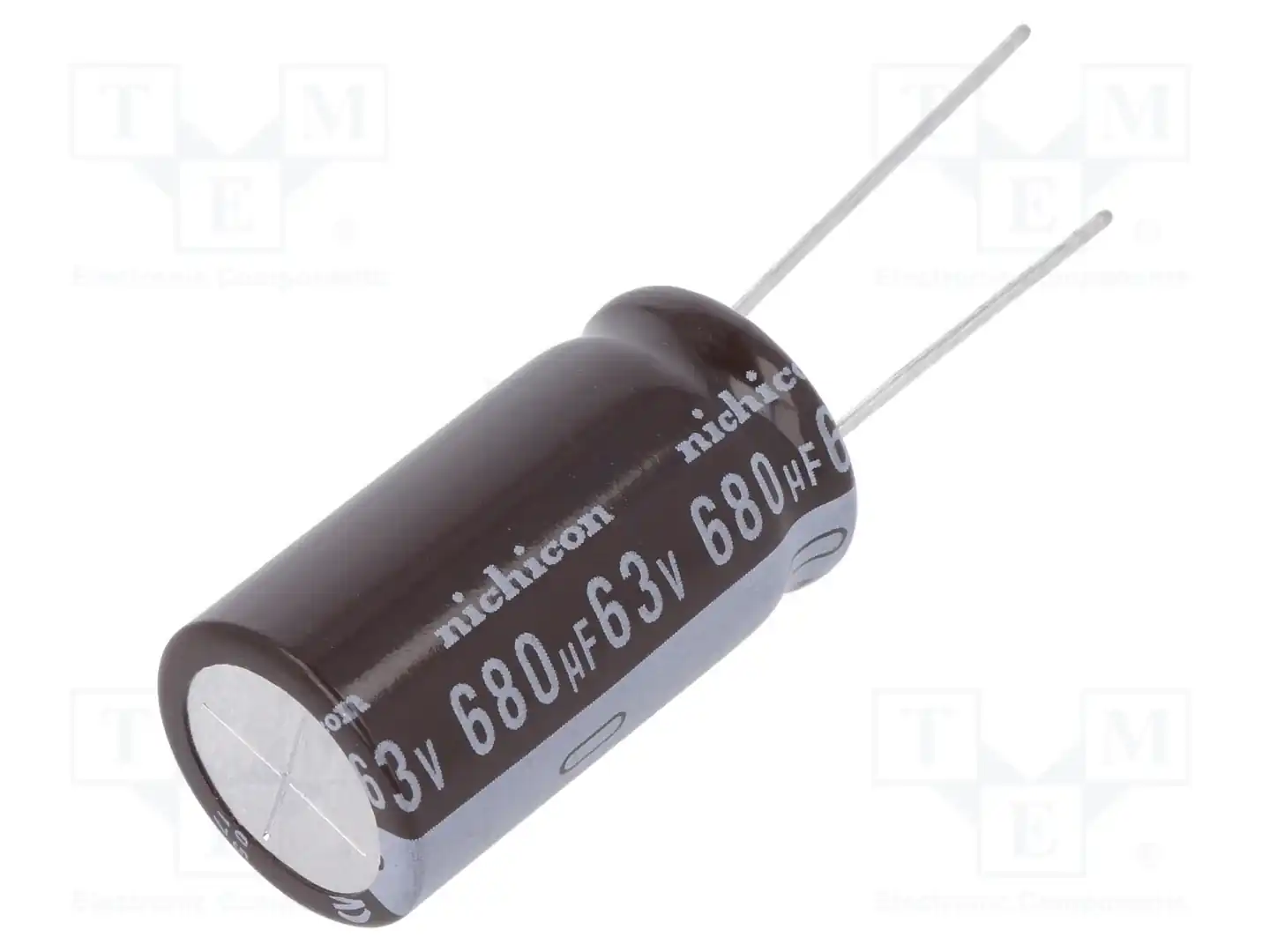 NICHICON UPM1J681MHD — Конденсаторы электролитические THT