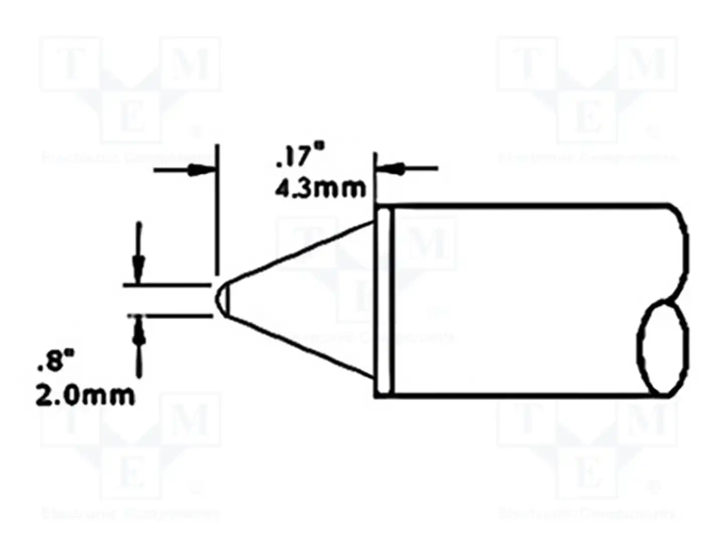 METCAL CVC-9CN4302S — Жала паяльников
