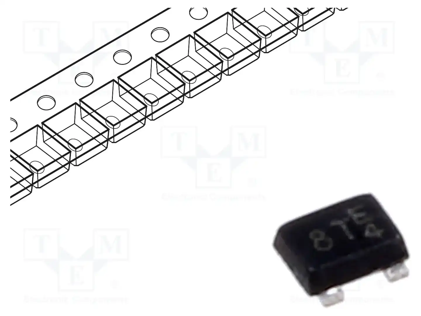 PanJit Semiconductor PJE5V0U8TB-AU_R1_000A1 — Диоды защитные - сборки
