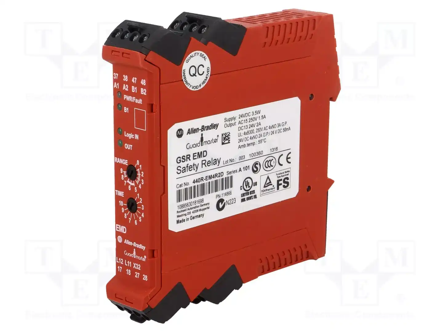 Allen Bradley Guardmaster 440R-EM4R2D — Выключат. безопасности - мод. управления