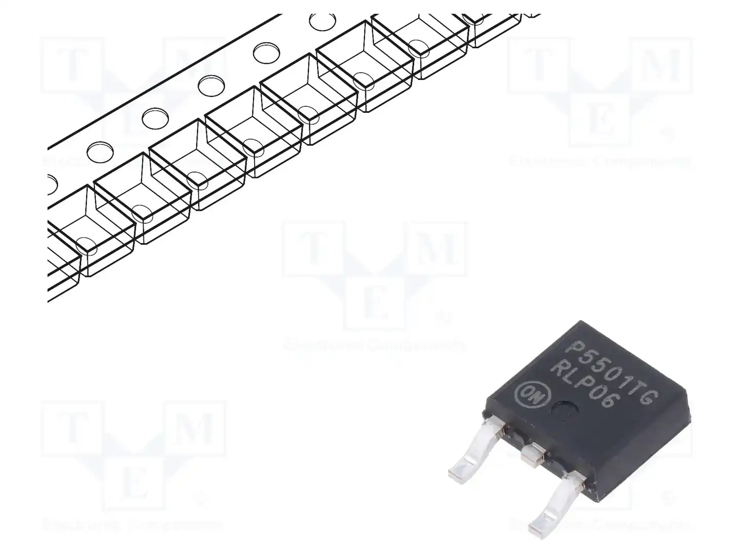 onsemi NCP5501DT33RKG — Стабилизаторы напряжения нерегулир. LDO