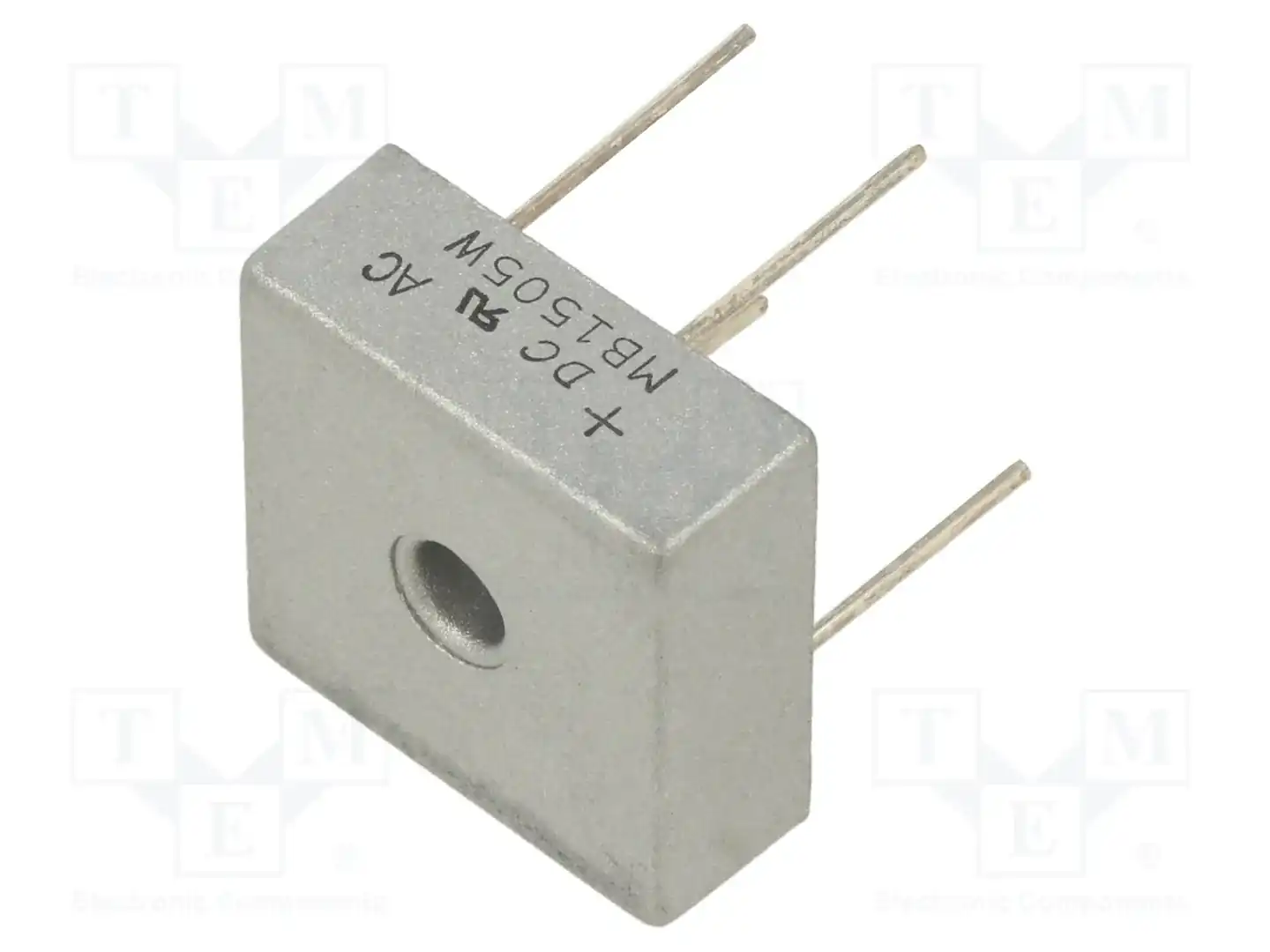 DC COMPONENTS MB1505W — Однофазные мосты диодные квадратные
