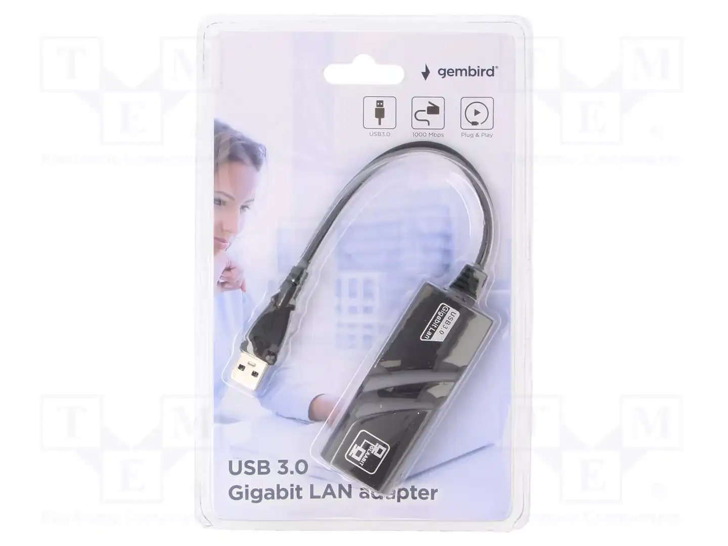GEMBIRD NIC-U3-02 — Компьютерные адаптеры