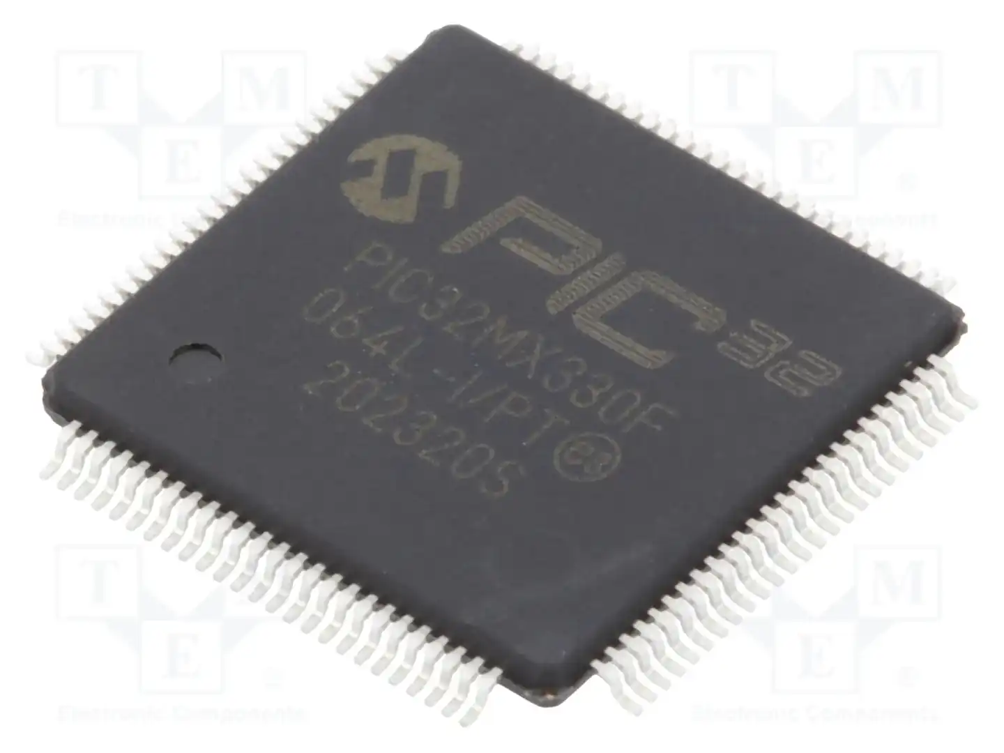 Microchip Technology PIC32MX330F064L-I/PT — Линейка PIC32 32-bit