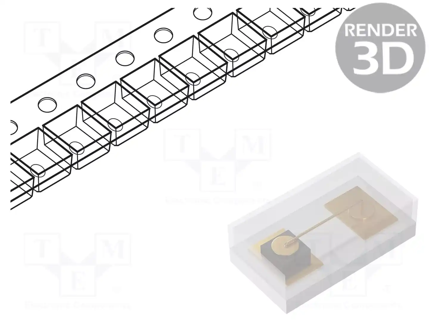KINGBRIGHT ELECTRONIC KPG-0603SEC-E-TT — Светодиоды SMD цветные