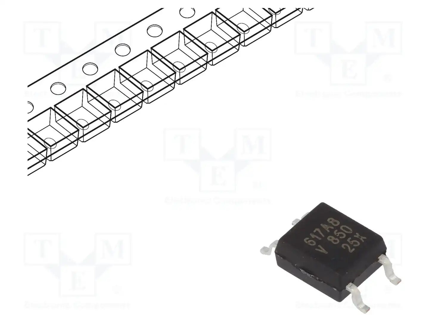 VISHAY VOM617A-8X001T — Оптроны – аналоговый выход