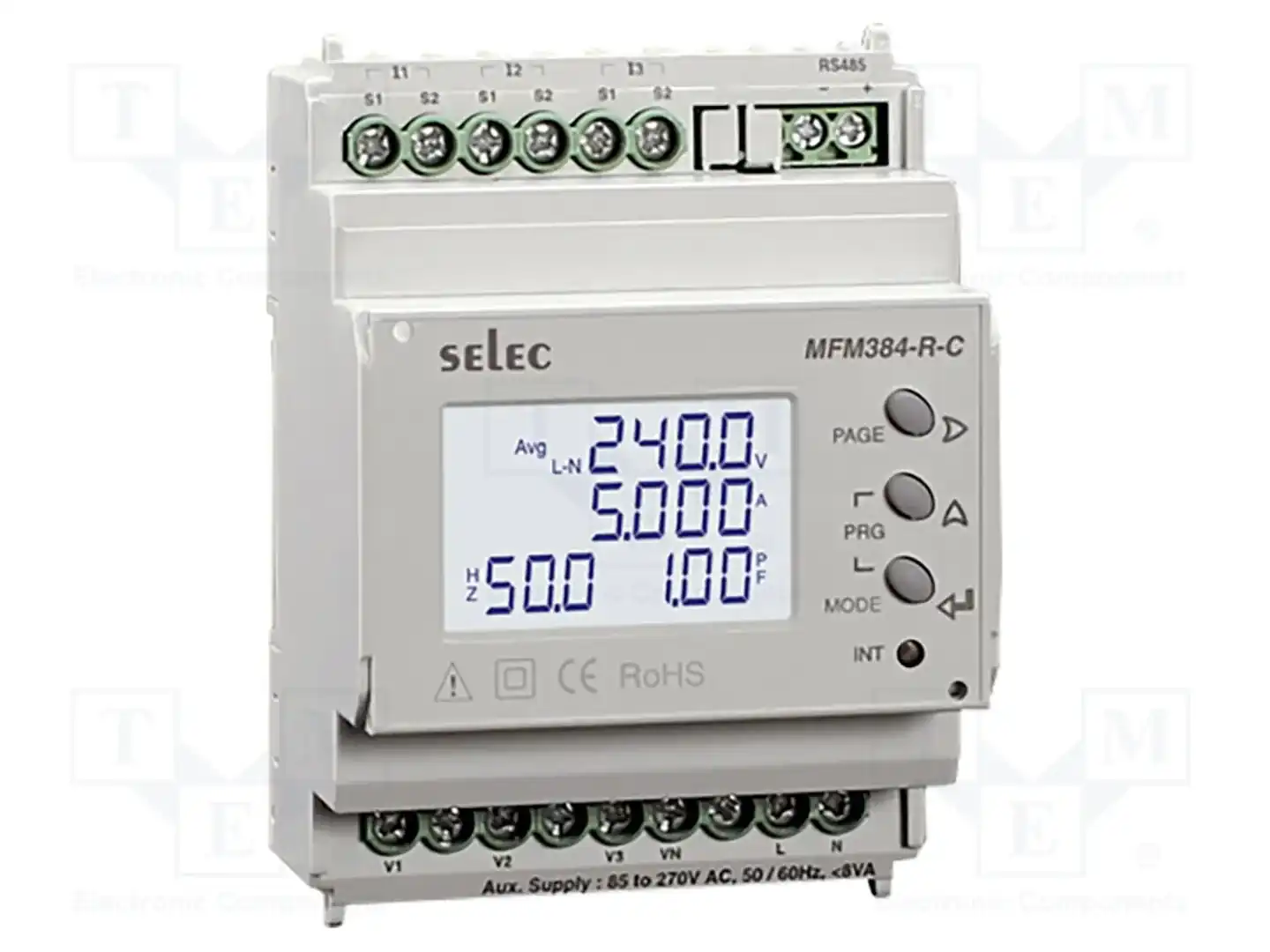 SELEC MFM384-R-C-CE — Измерители и анализаторы параметров сети