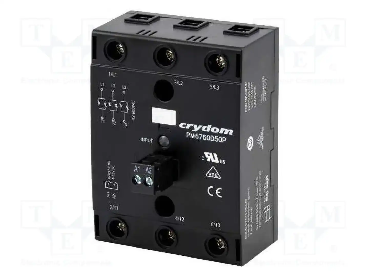 SENSATA / CRYDOM PM6760D60PH — Реле SSR трехфазные