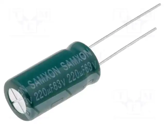 SAMXON EGF227M1JG20RRSHP — Конденсаторы электролитические THT