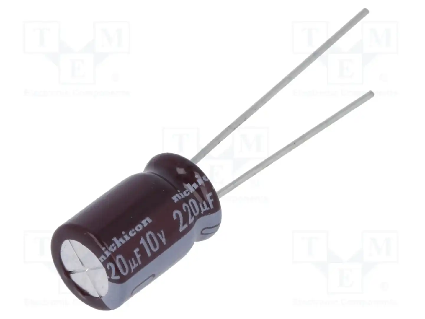 NICHICON UPV1A221MGD — Конденсаторы электролитические THT