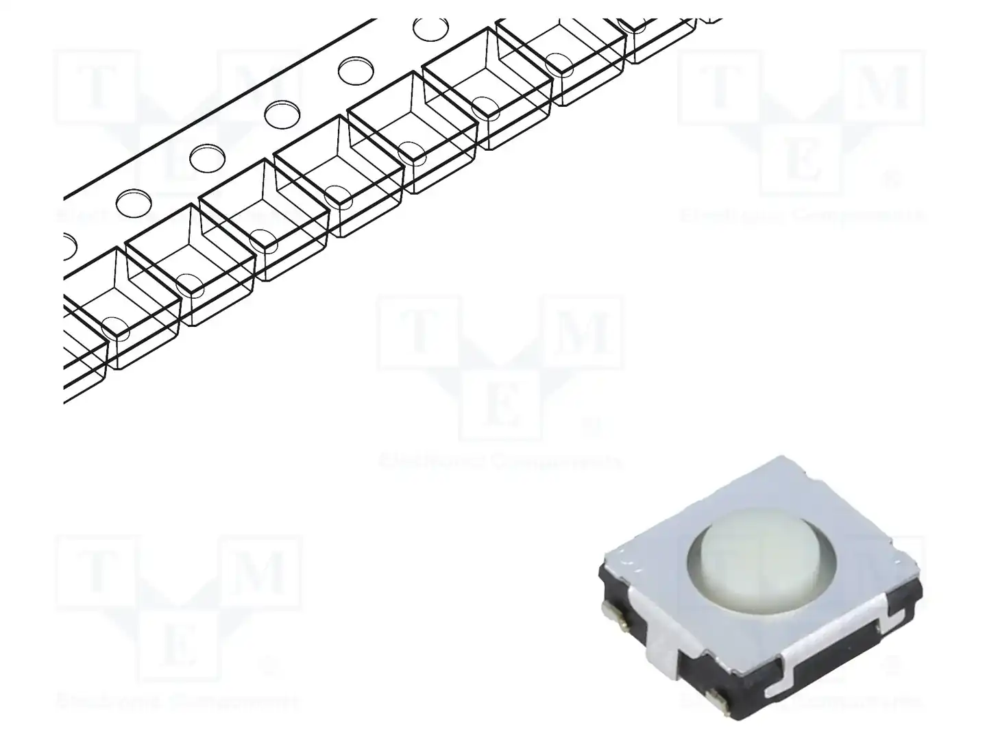 PANASONIC EVQQ2S02W — Микропереключатели TACT