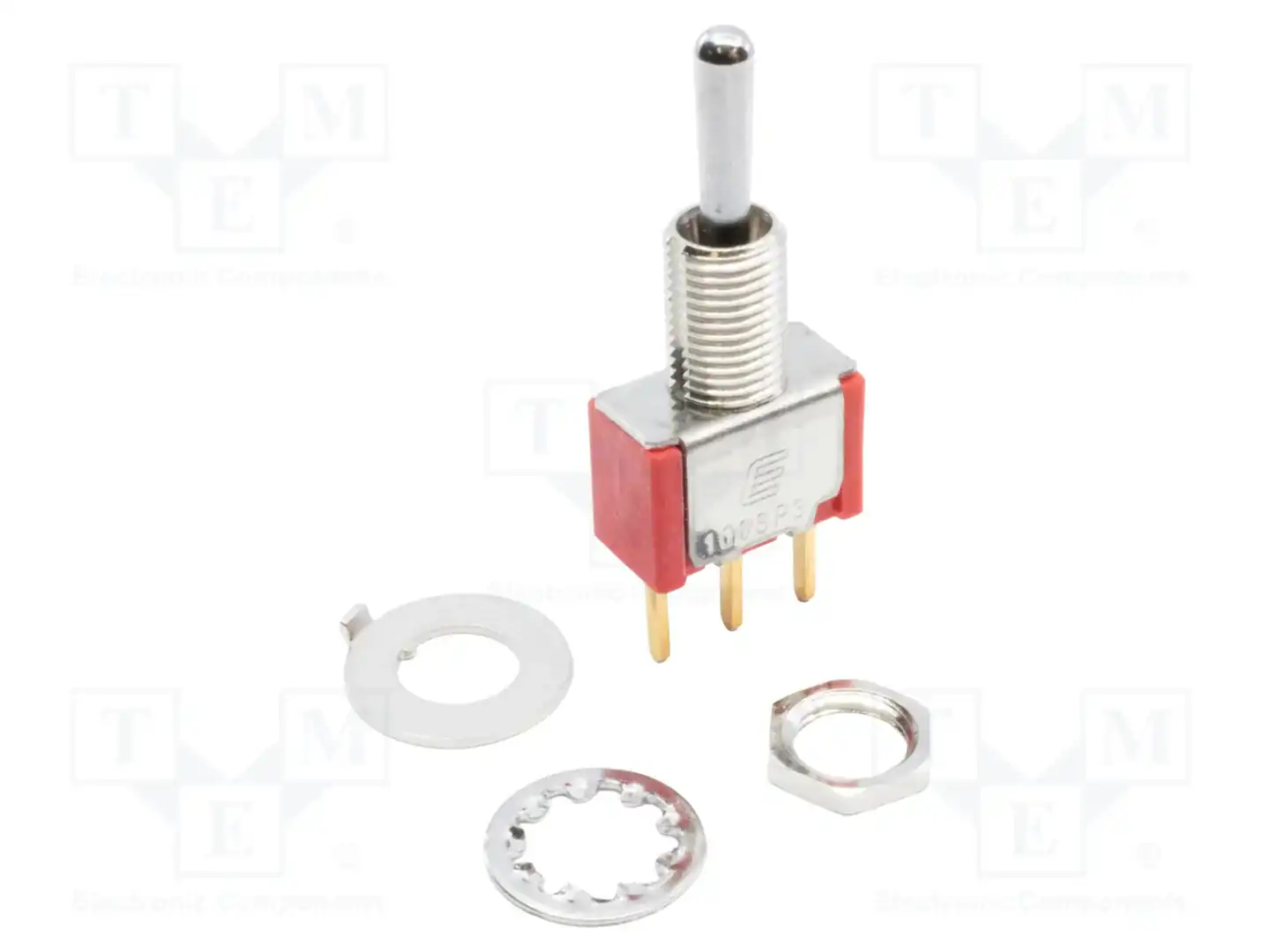 E-SWITCH 100SP3T1B1M2REH — Переключатели рычажные