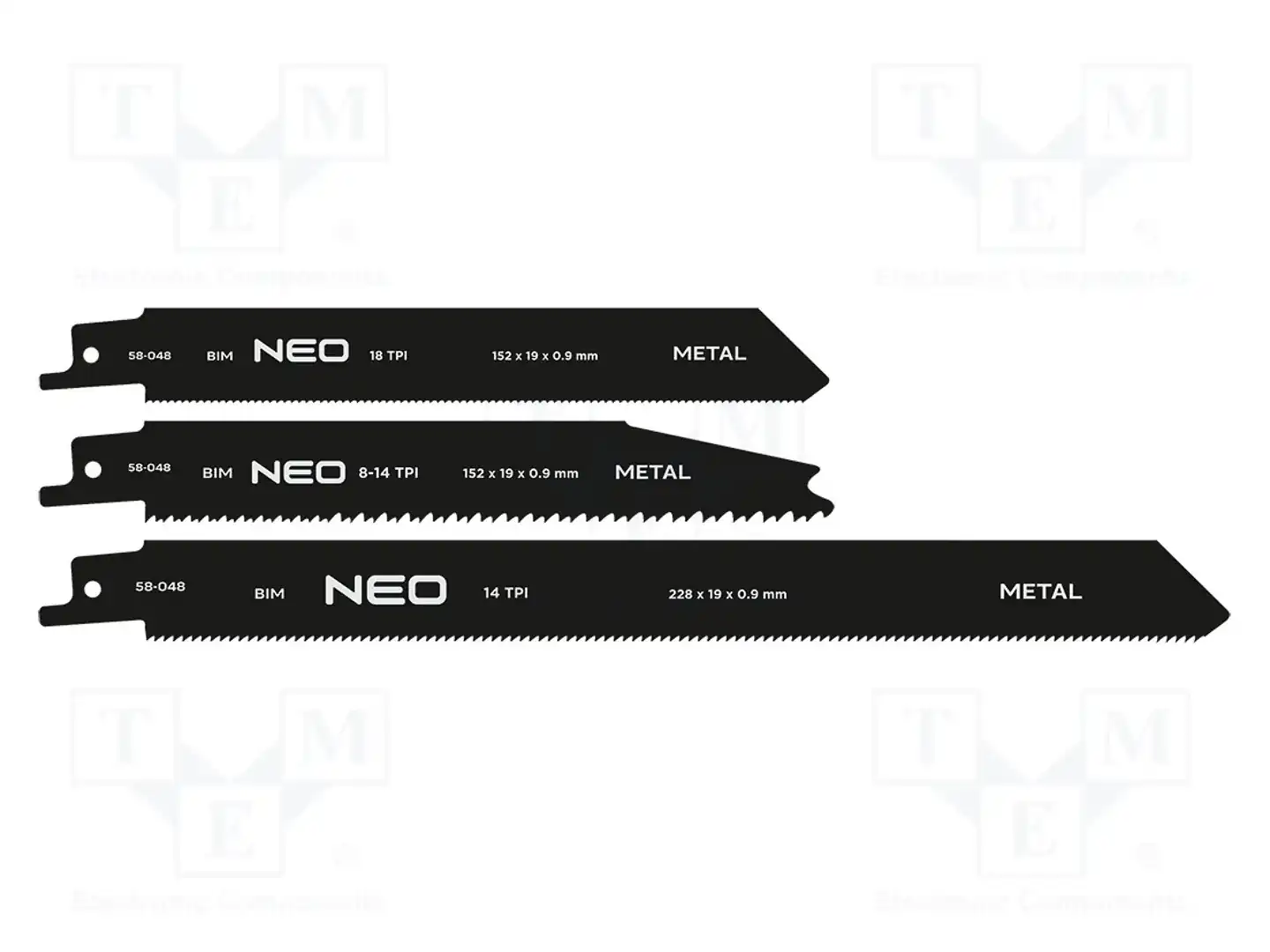 NEO TOOLS 58-048 — Пилы и полотнища